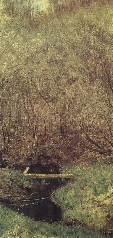 Isaac Levitan Spring in the Wood France oil painting art